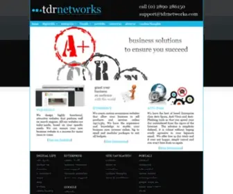 TDrnetworks.com(Find your way around the digital world) Screenshot