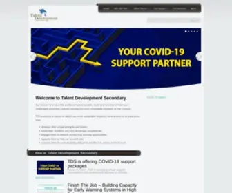 TDSchools.org(Talent Development Secondary Home) Screenshot