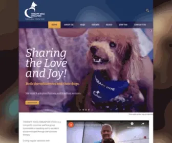 TDspore.org(Therapy Dogs Singapore) Screenshot