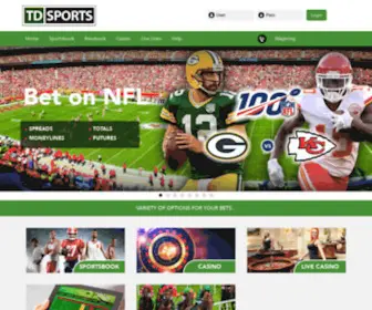 TDsports.com(TD Sports) Screenshot