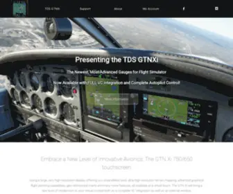 TDssim.com(TDS Sim Software for Flight Simulator) Screenshot