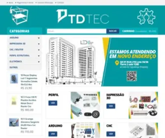 Tdtec.com.br(TD TECNOLOGIA COMERCIO E SERVIÇOS ESPECIALIZADOS) Screenshot