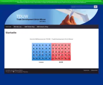 Tduw.de(Herzlich Willkommen bei TDUW) Screenshot