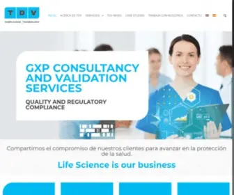 TDVCT.com(Pharma GMP Services) Screenshot