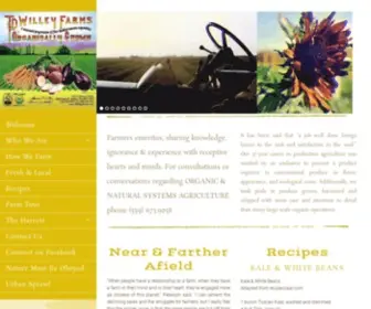 Tdwilleyfarms.com(T & D Willey Farms) Screenshot