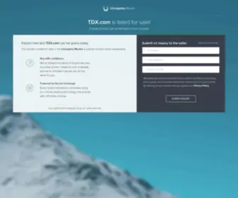 TDX.com(Maintanence) Screenshot