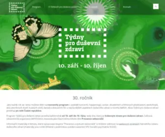 TDZ.cz(Týdny duševního zdraví) Screenshot