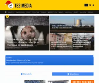 TE2.rs(Požarevac vesti) Screenshot