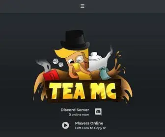 Tea-MC.com(TeaMC) Screenshot