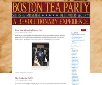 Tea-Party-Boston.com(Tea Party Boston) Screenshot