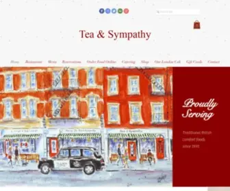 Teaandsympathynewyork.com(Tea & Sympathy) Screenshot