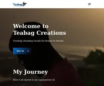 Teabagcreations.com(We help amplify business through compelling branding) Screenshot