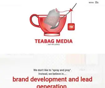 Teabagmedia.com(Teabag) Screenshot