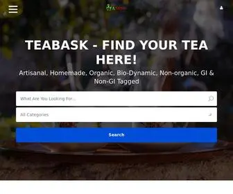Teabask.com(Platform For Tea Entrepreneurs) Screenshot