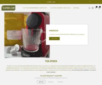 Teaboquete.com(Tea Boquete for Nespresso and Keurig brewers) Screenshot