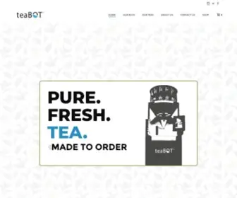 Teabot.com(A robot that makes tea) Screenshot