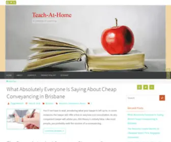 Teach-AT-Home.com(Teach AT Home) Screenshot