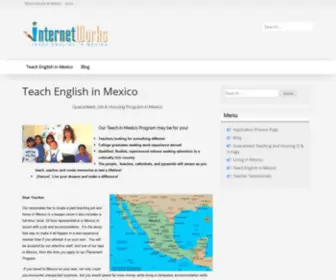 Teach-English-Mexico.com(Teach English in Mexico) Screenshot