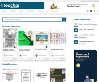 Teacharesources.com(Teacha) Screenshot