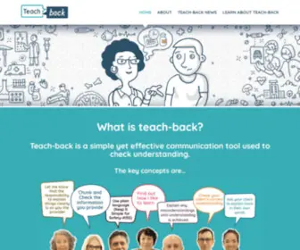 Teachback.org(The Online Learning Module) Screenshot