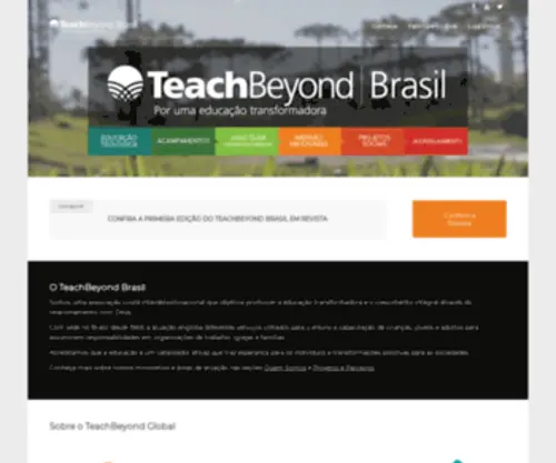 Teachbeyond.com.br(TeachBeyond Brasil) Screenshot