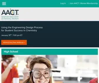 Teachchemistry.org(AACT) Screenshot