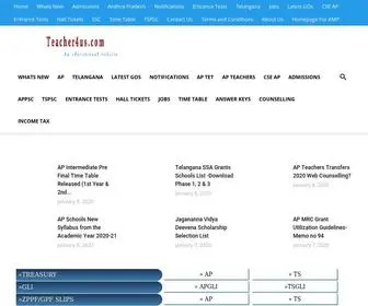 Teacher4US.com(AP, Telangana) Screenshot