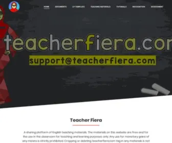 Teacherfiera.com(Free ELT Materials & More) Screenshot