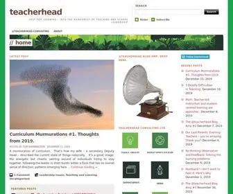 Teacherhead.com(Into the rainforest of teaching) Screenshot