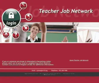 Teacherjobnet.org(Teacher Job Network) Screenshot