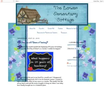 Teacherlisasclass.com(The Lower Elementary Cottage) Screenshot