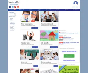 Teachers.net(Free Lesson Plans) Screenshot