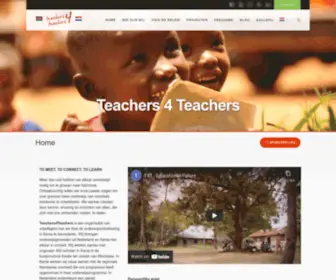 Teachers4Teachers.nl(EDUCATION IS FUTURE) Screenshot