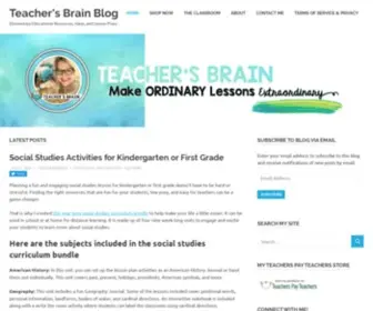 Teachersbrain.com(Teacher's Brain Blog) Screenshot