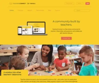 Teachersconnect.com(An Uncompromisingly Teacher) Screenshot