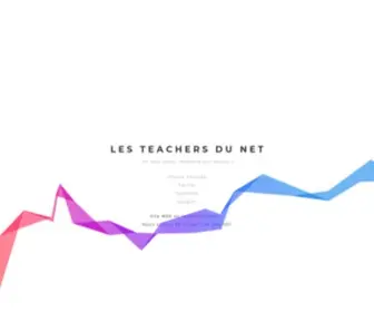 Teachersdunet.com(LES TEACHERS DU NET) Screenshot