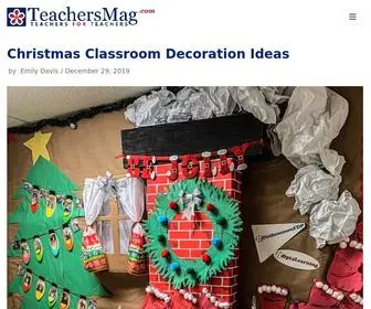 Teachersmag.com(FREE American Online Education Magazine for Teachers) Screenshot