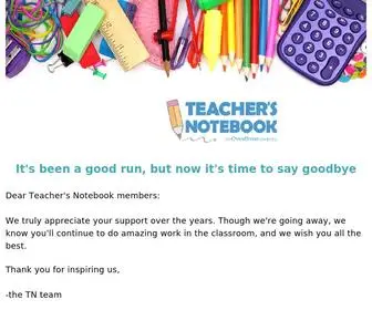Teachersnotebook.com(Ebooks, audiobooks, and more for libraries and schools) Screenshot
