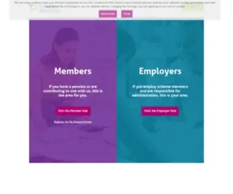 Teacherspensions.co.uk(Teachers' Pensions) Screenshot