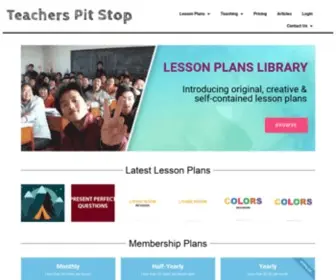 Teacherspitstop.com(Teaching Tips) Screenshot