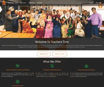 Teacherstimebd.com(Teachers Time) Screenshot