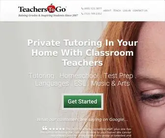 Teacherstogo.com(Teachers To Go) Screenshot