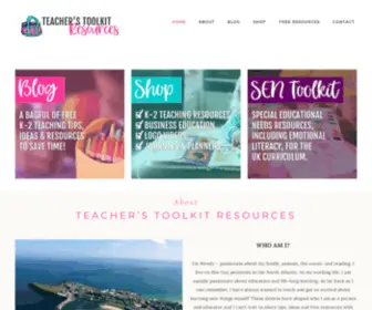 Teacherstoolkitresources.com(Teacher's Toolkit Resources) Screenshot