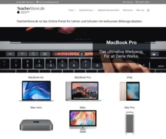 TeacherStore.de(Apple Bildungsrabatt) Screenshot