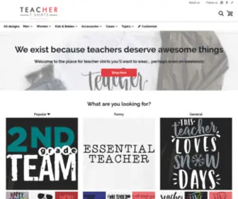 Teachertshirts.co(Teacher T) Screenshot