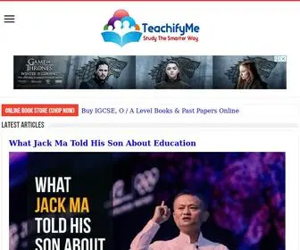 Teachifyme.com(Study The Smarter Way) Screenshot