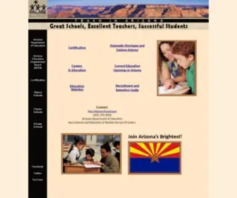 Teachinaz.com(Teach in Arizona) Screenshot