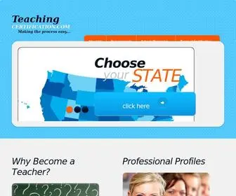 Teaching-Certification.com(Teaching Certification) Screenshot