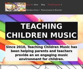 Teaching-Children-Music.com(Teaching Children Music) Screenshot