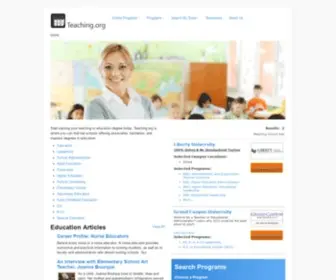 Teaching.org(Forsale Lander) Screenshot